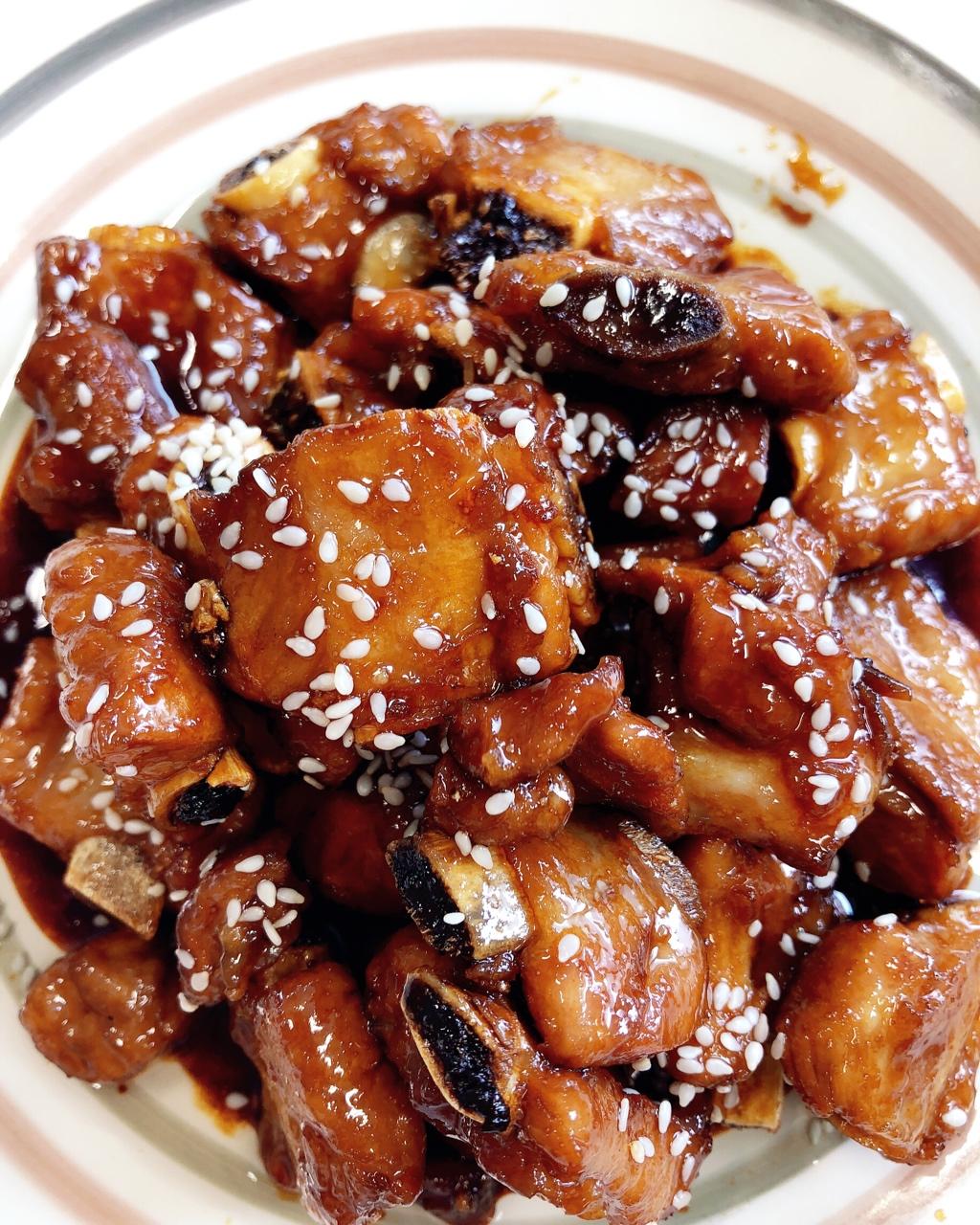 媲美餐厅的速成糖醋排骨