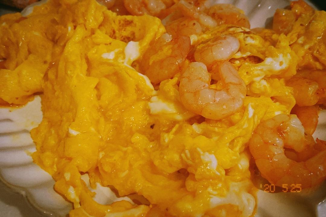 【虾仁滑蛋】超嫩滑，复刻茶餐厅经典