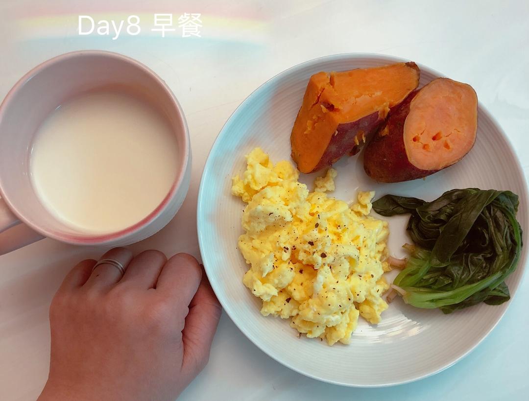美式牛奶炒滑蛋，低脂健康