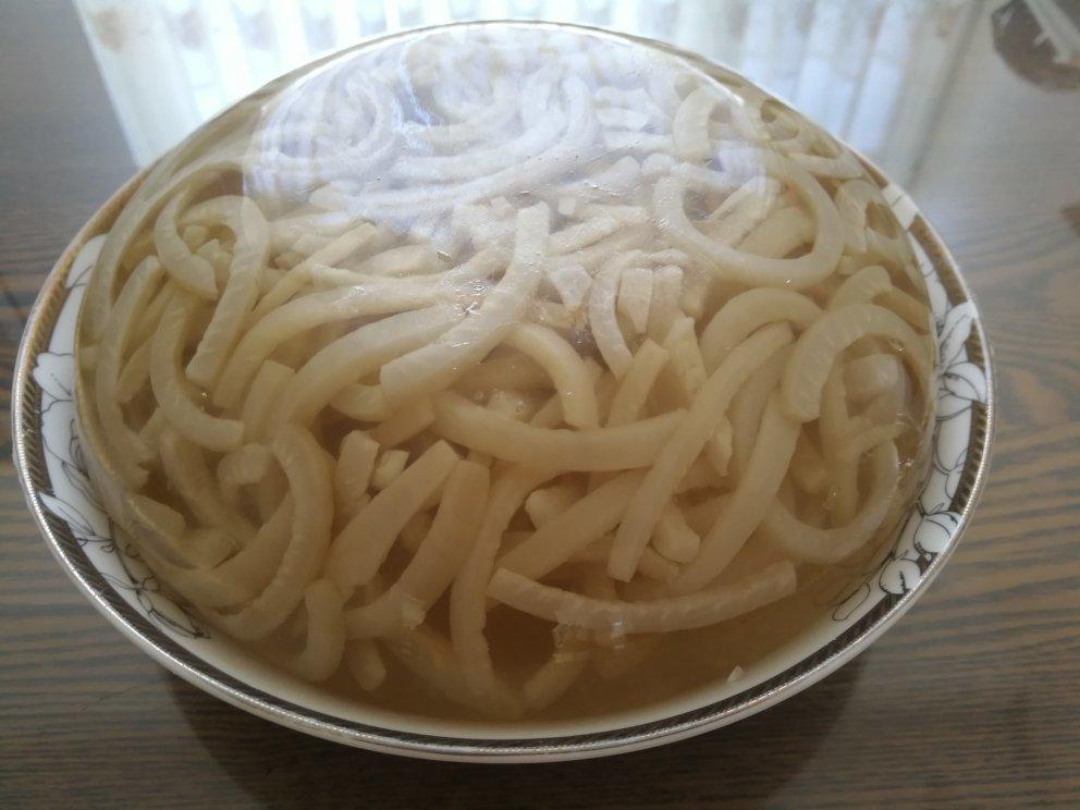 水晶肉皮冻
