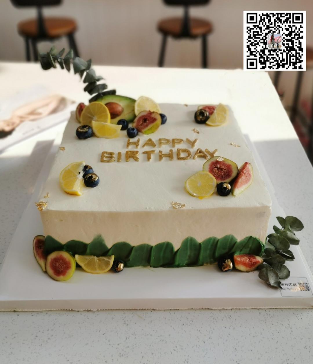 草莓蛋糕（自制草莓酱）