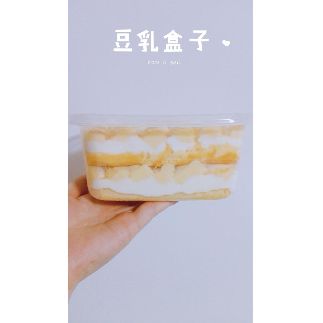 日式豆乳盒子蛋糕