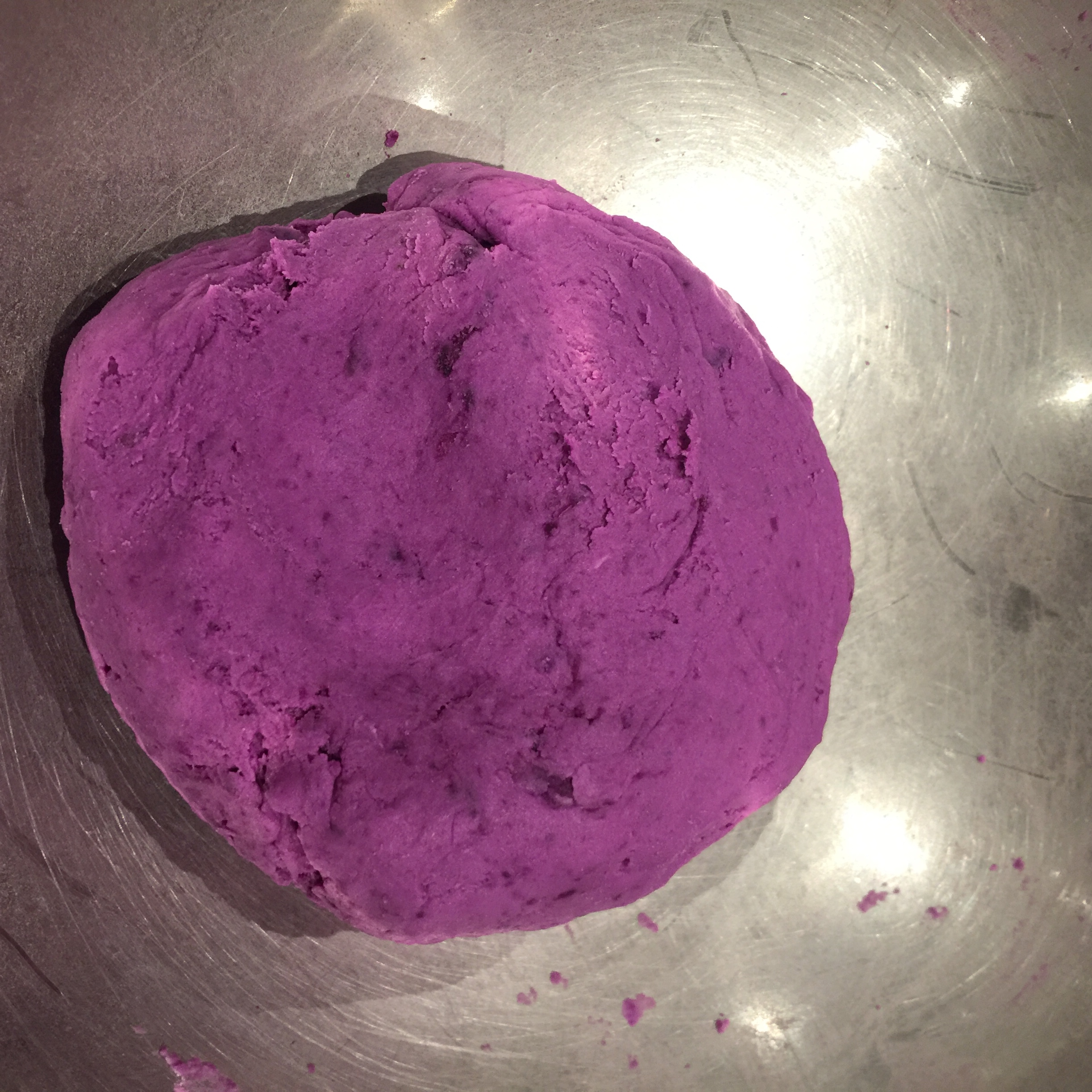 紫薯糯米饼（烤箱版）的做法 步骤4