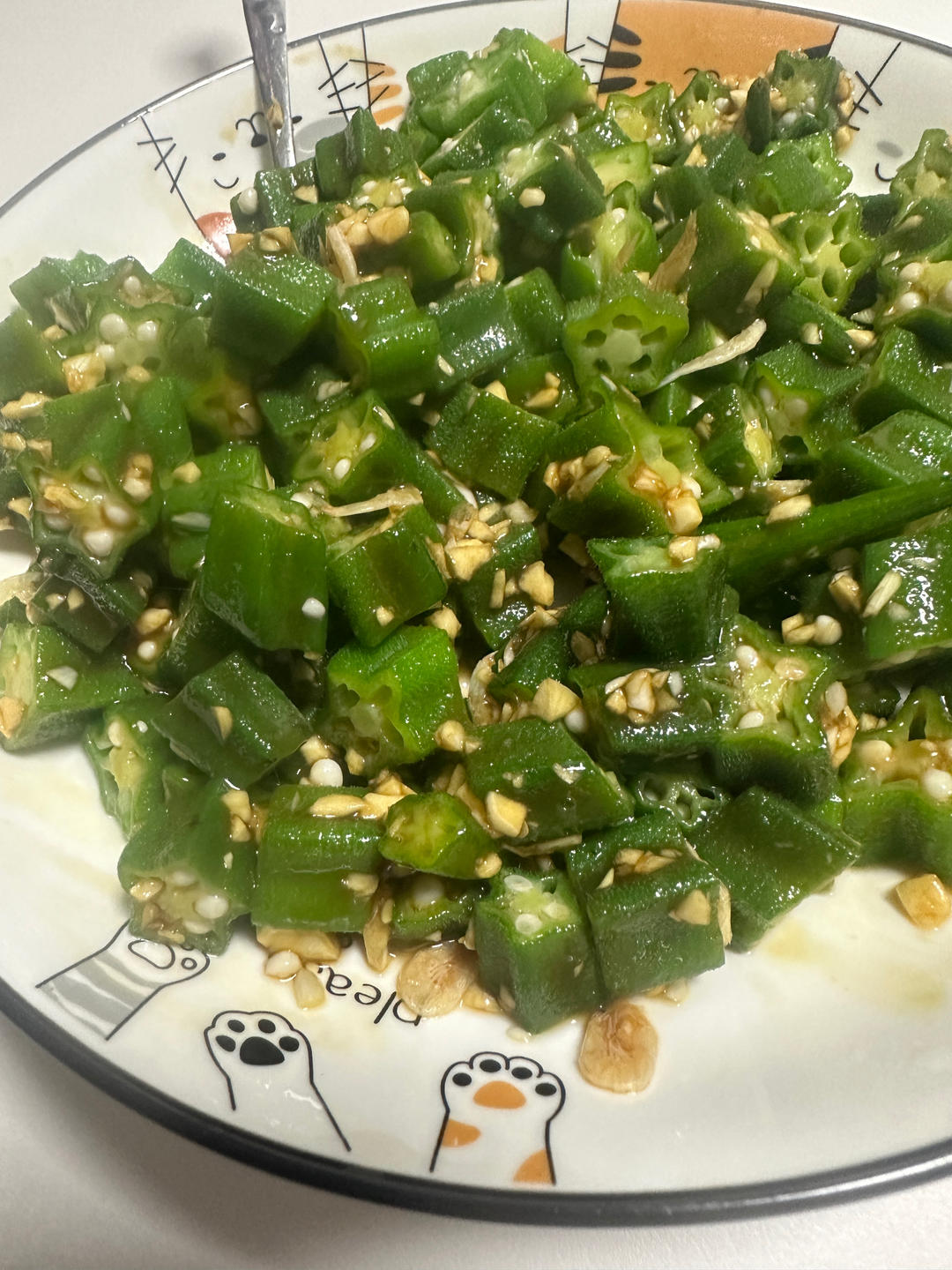 凉拌秋葵