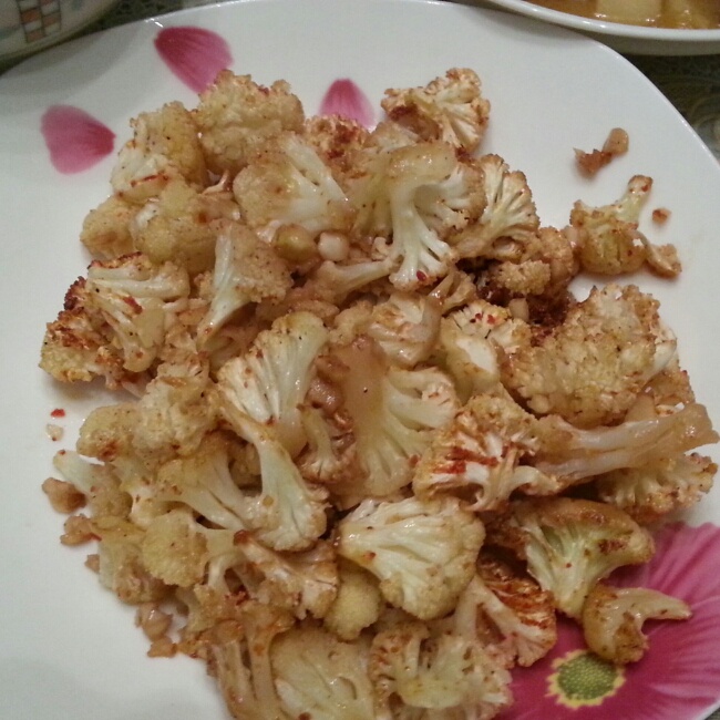 干烤菜花