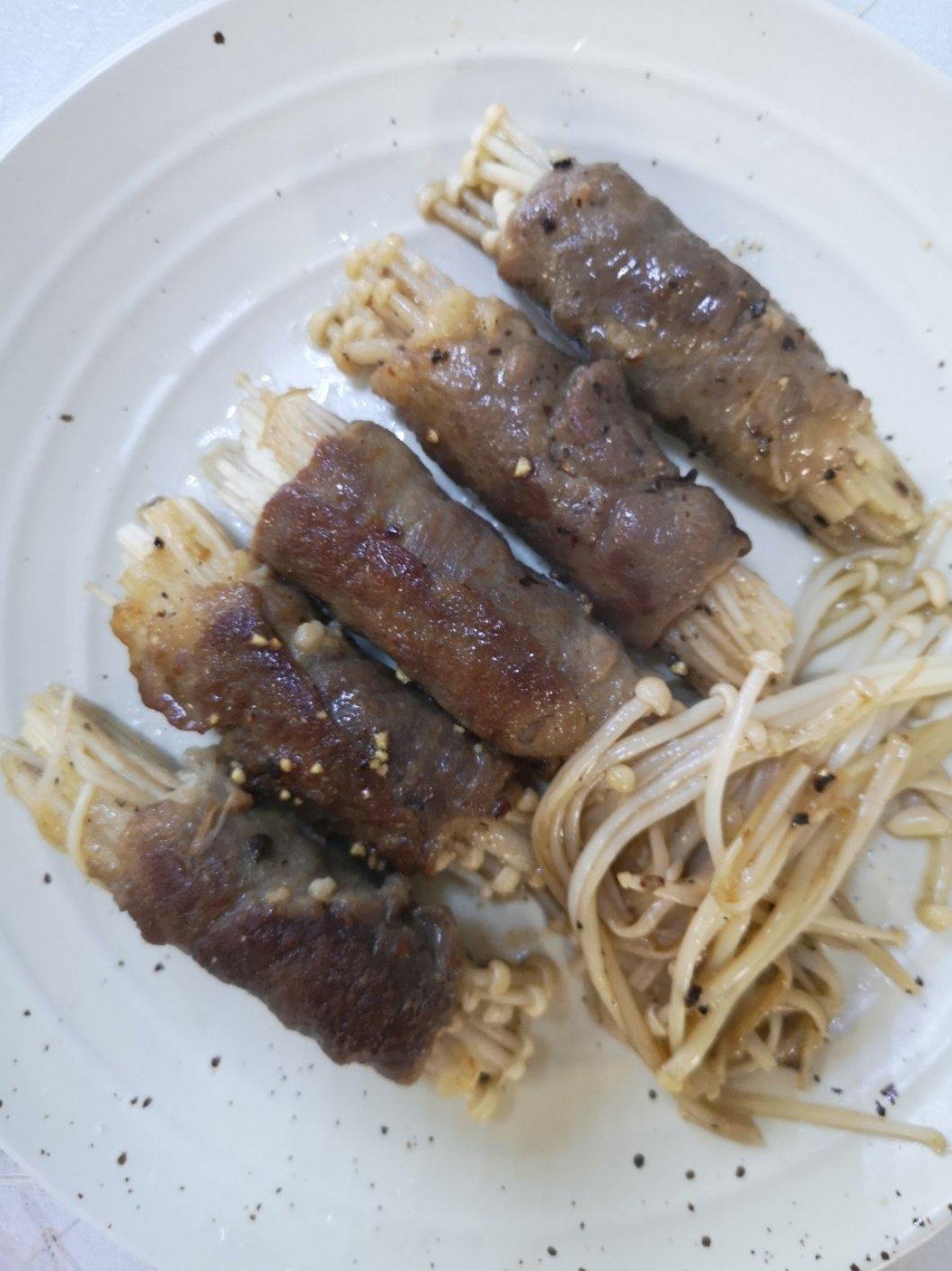 金针菇肥牛卷