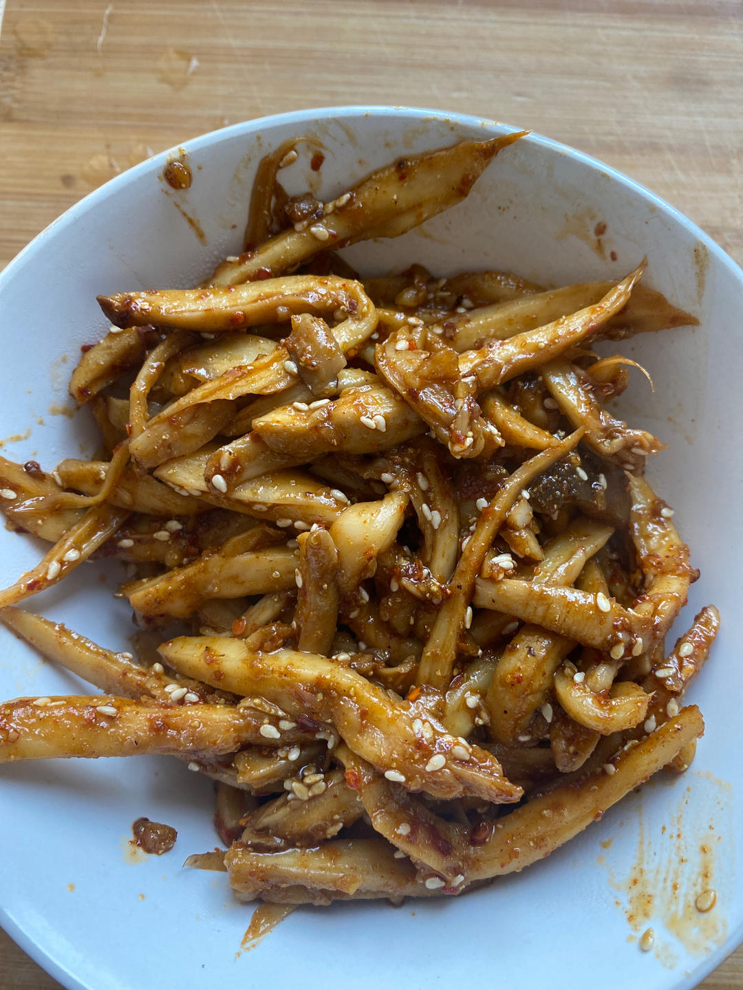 会上瘾的手撕杏鲍菇