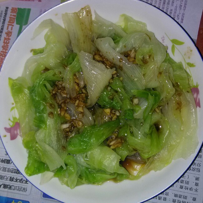 蒜蓉生菜
