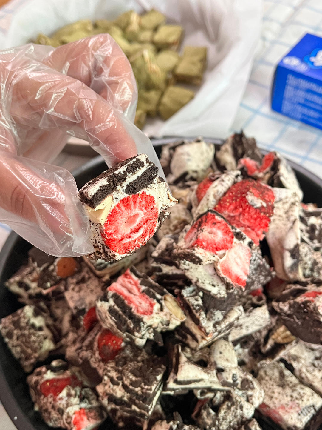 奥利奥雪花酥的做法