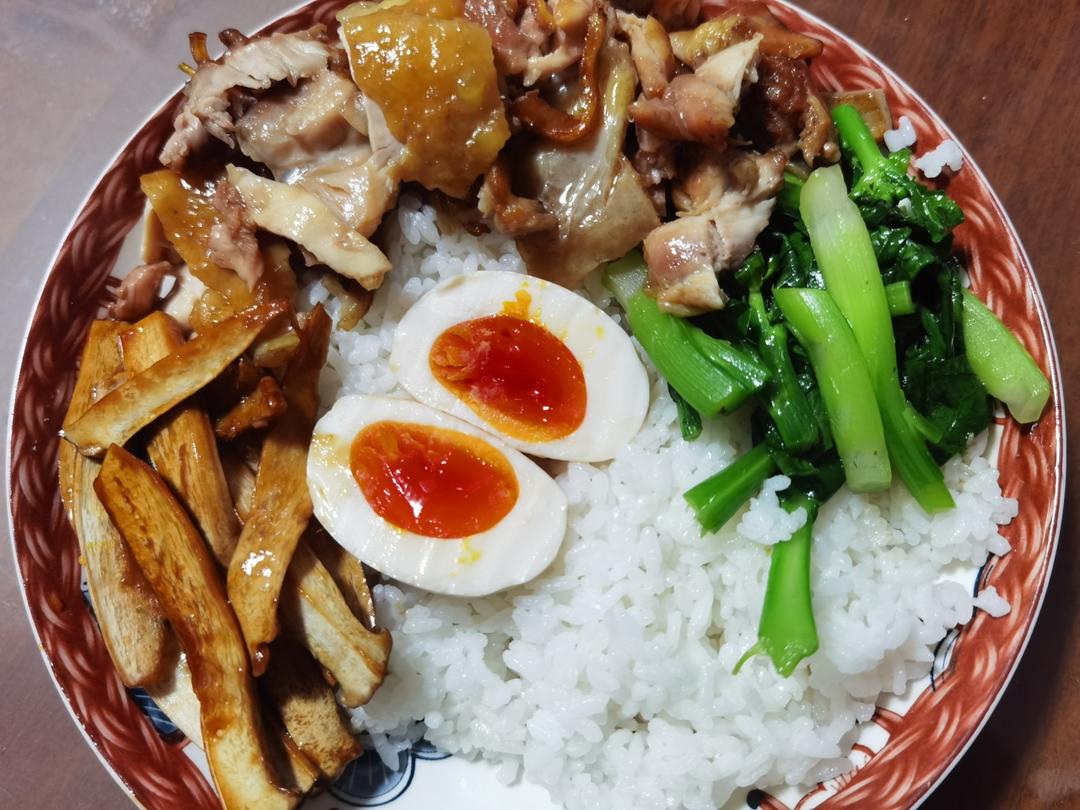 【照烧鸡腿饭】