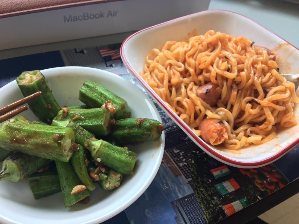 蚝油秋葵