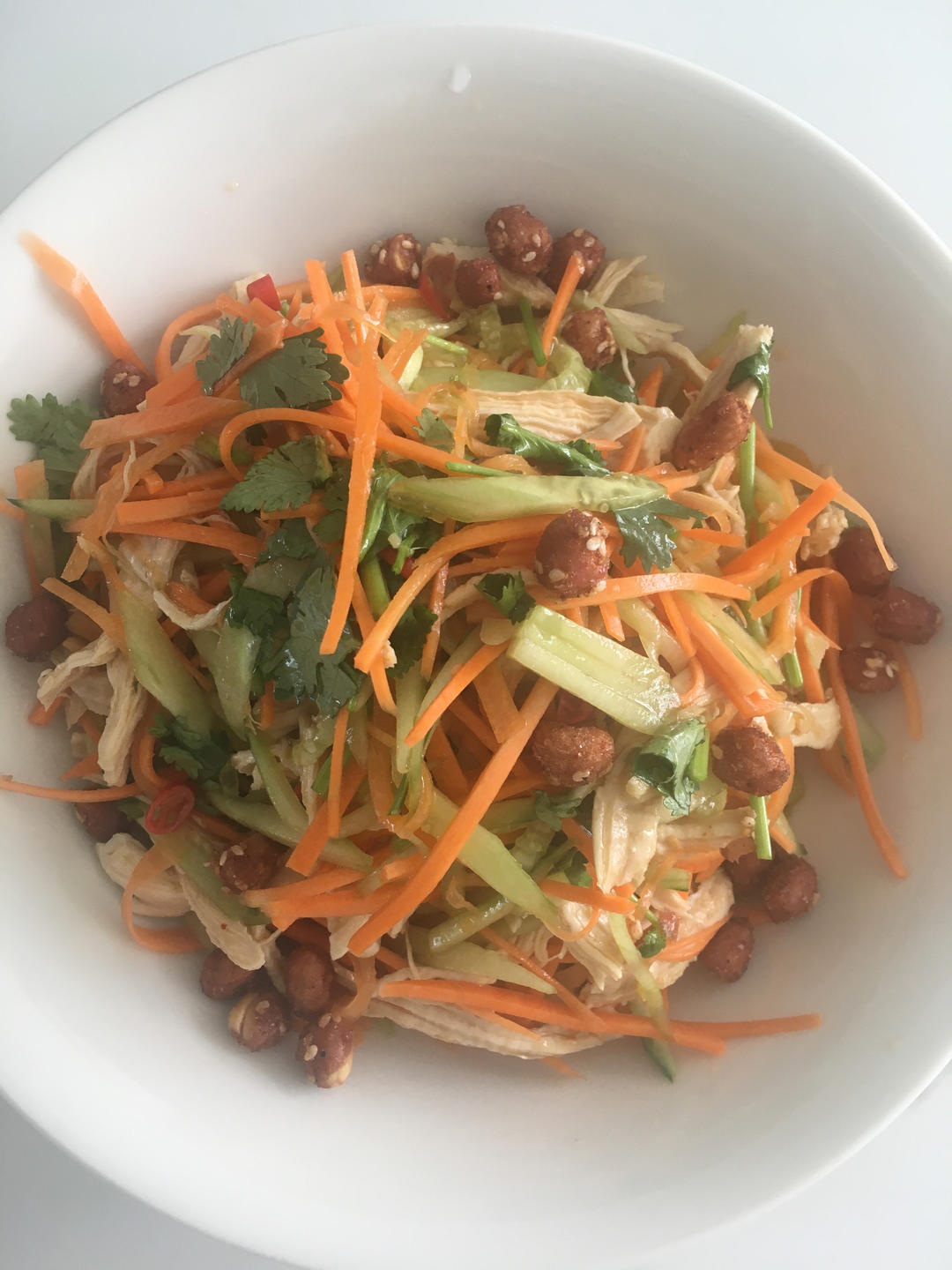 麻辣鸡丝
