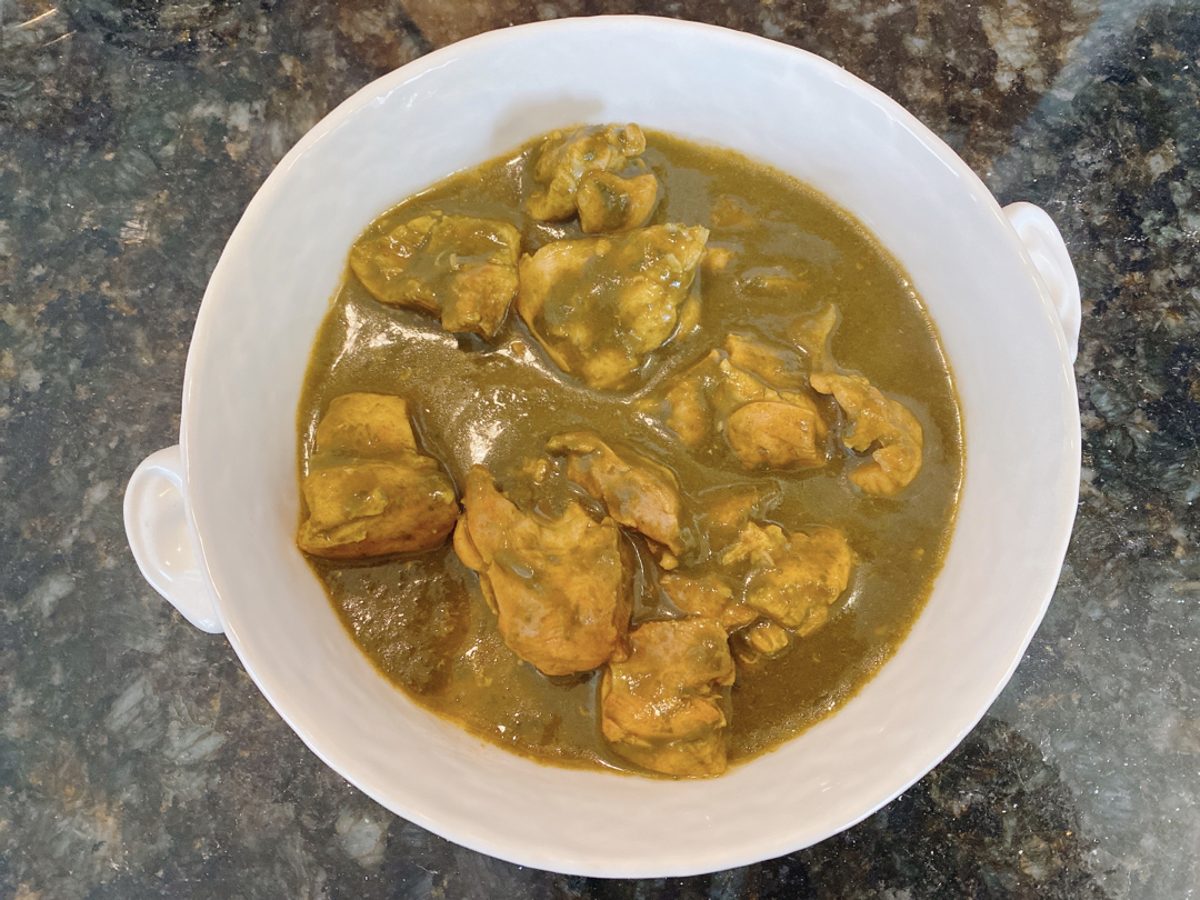 印度菠菜咖喱鸡 Saag chicken / Palak chicken