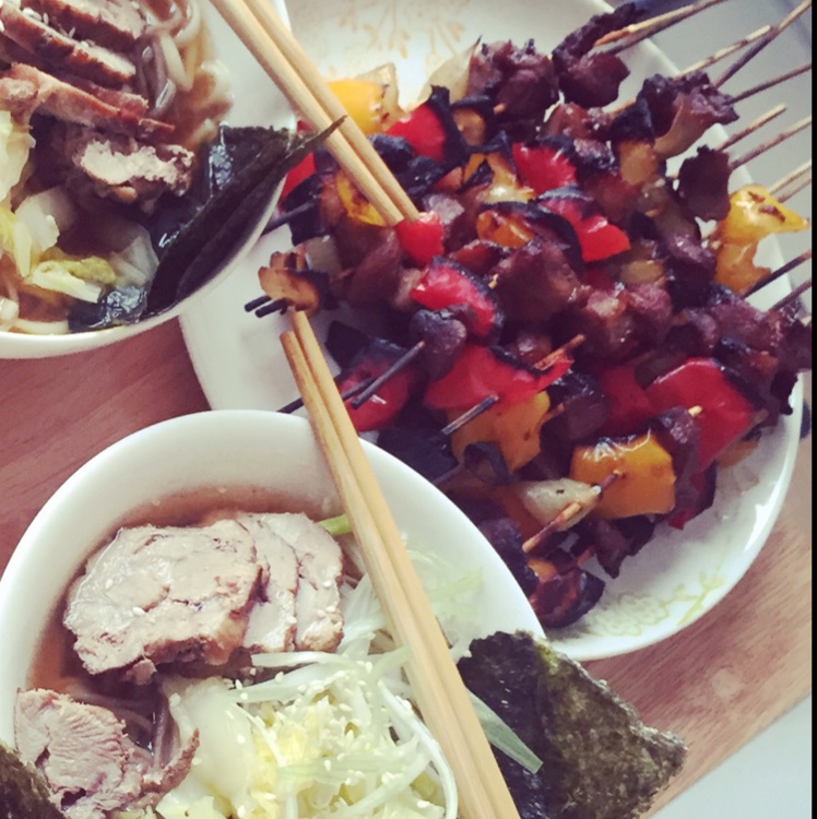 叉烧烤肉串