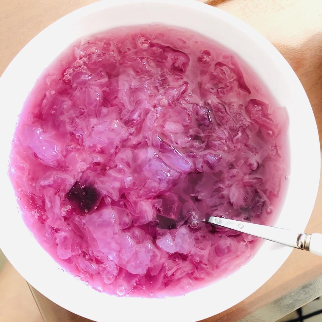 紫薯银耳汤