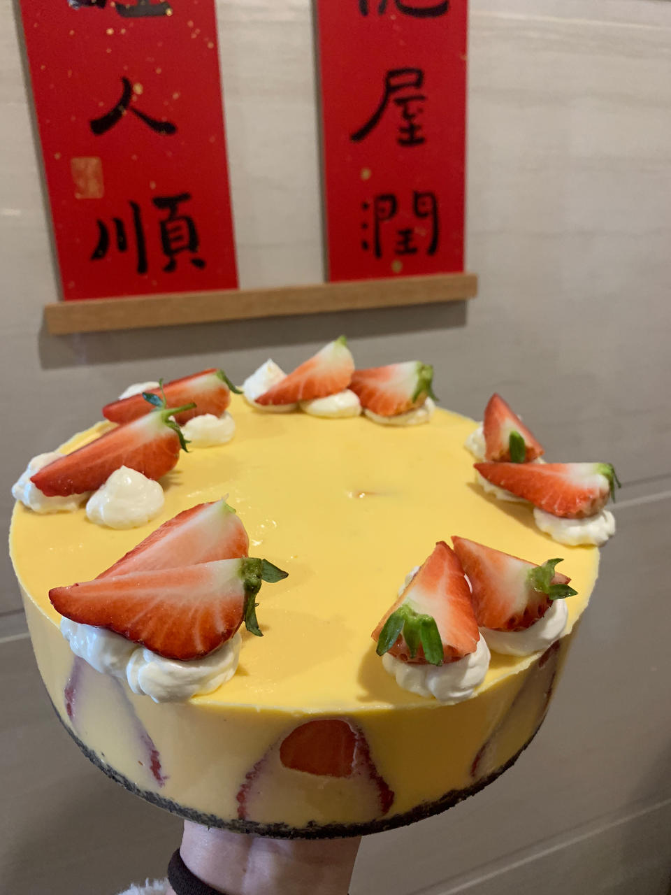 ㊙️无需烤箱❗️零失败芒果酸奶慕斯❗️入口即化