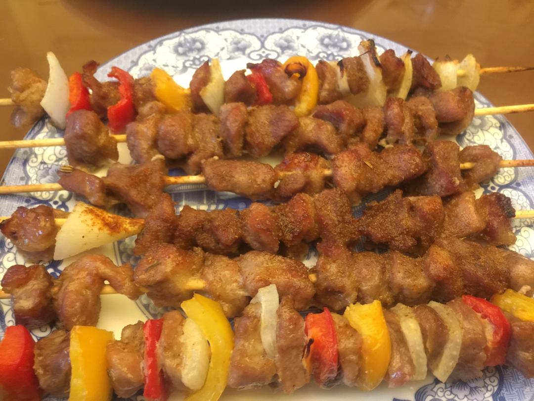 烤猪肉串