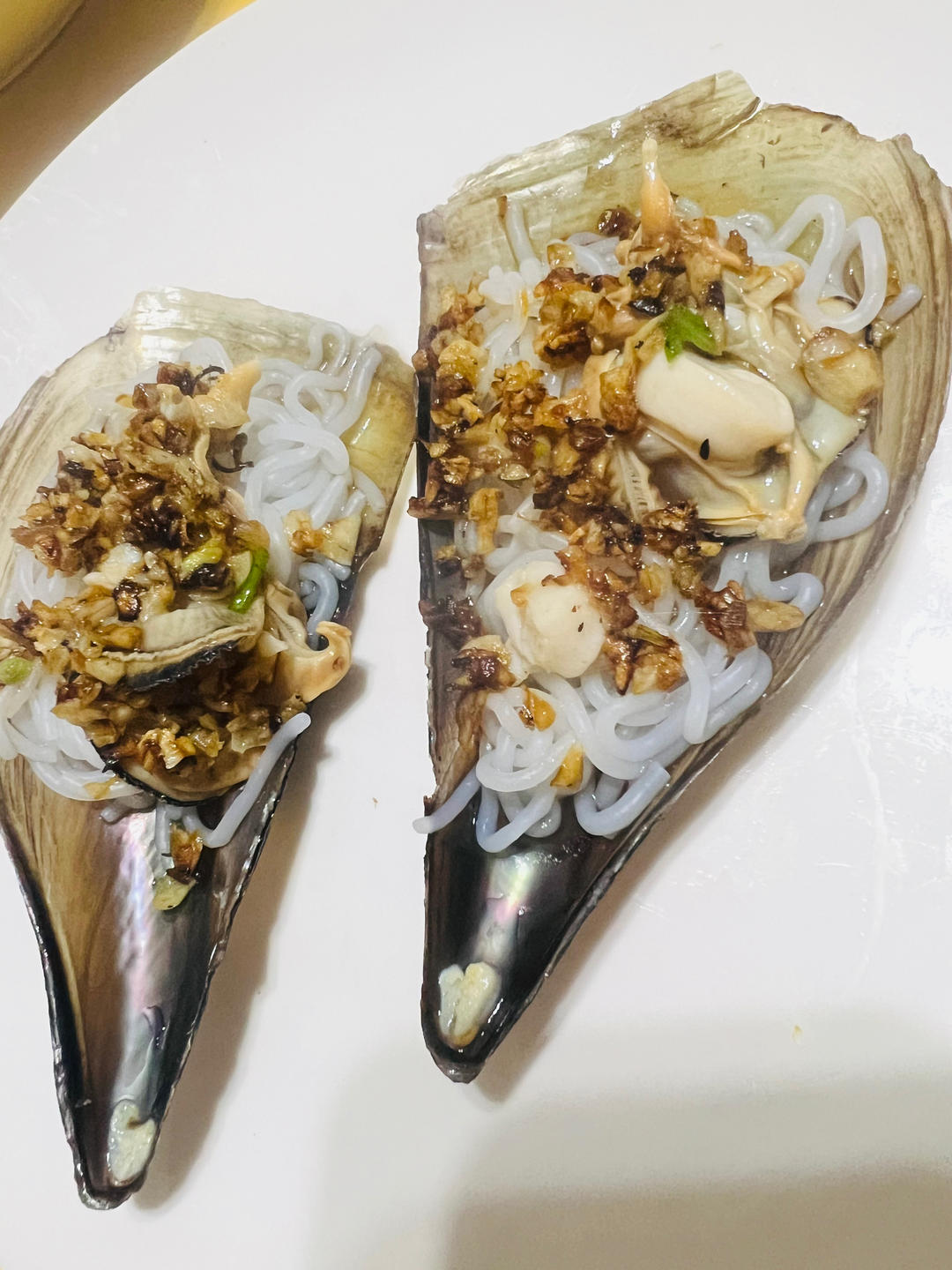 蒜茸粉丝蒸带子