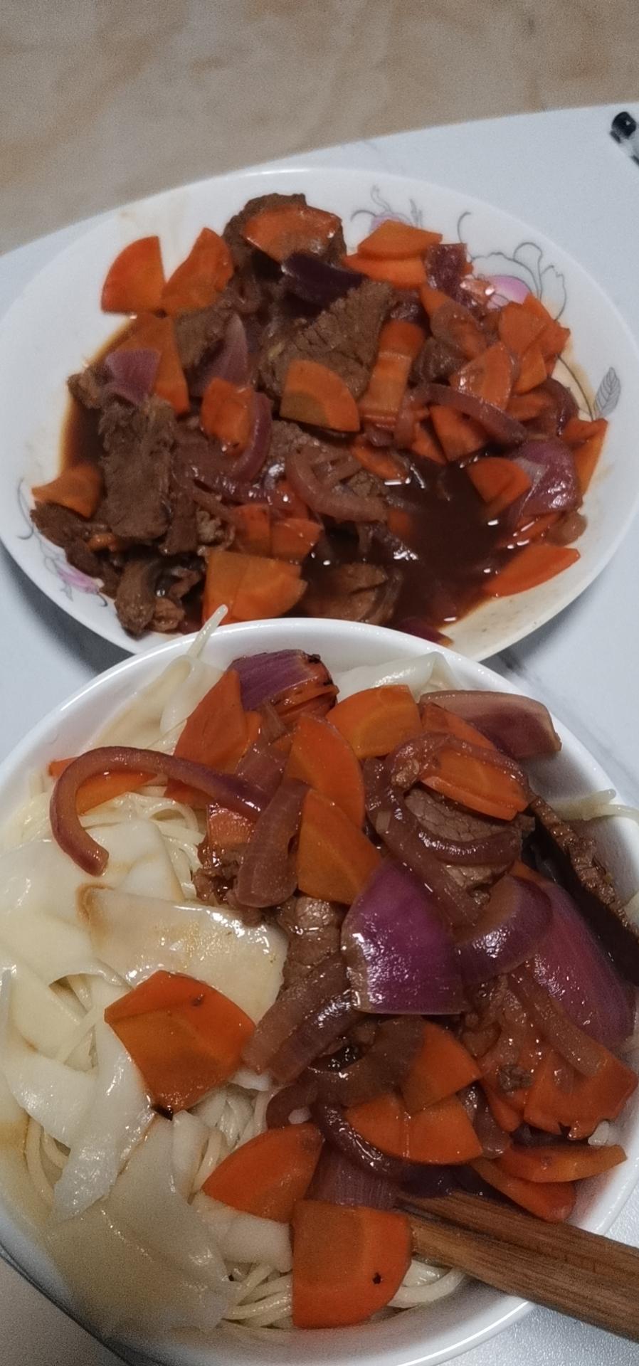 简单的洋葱炒牛肉