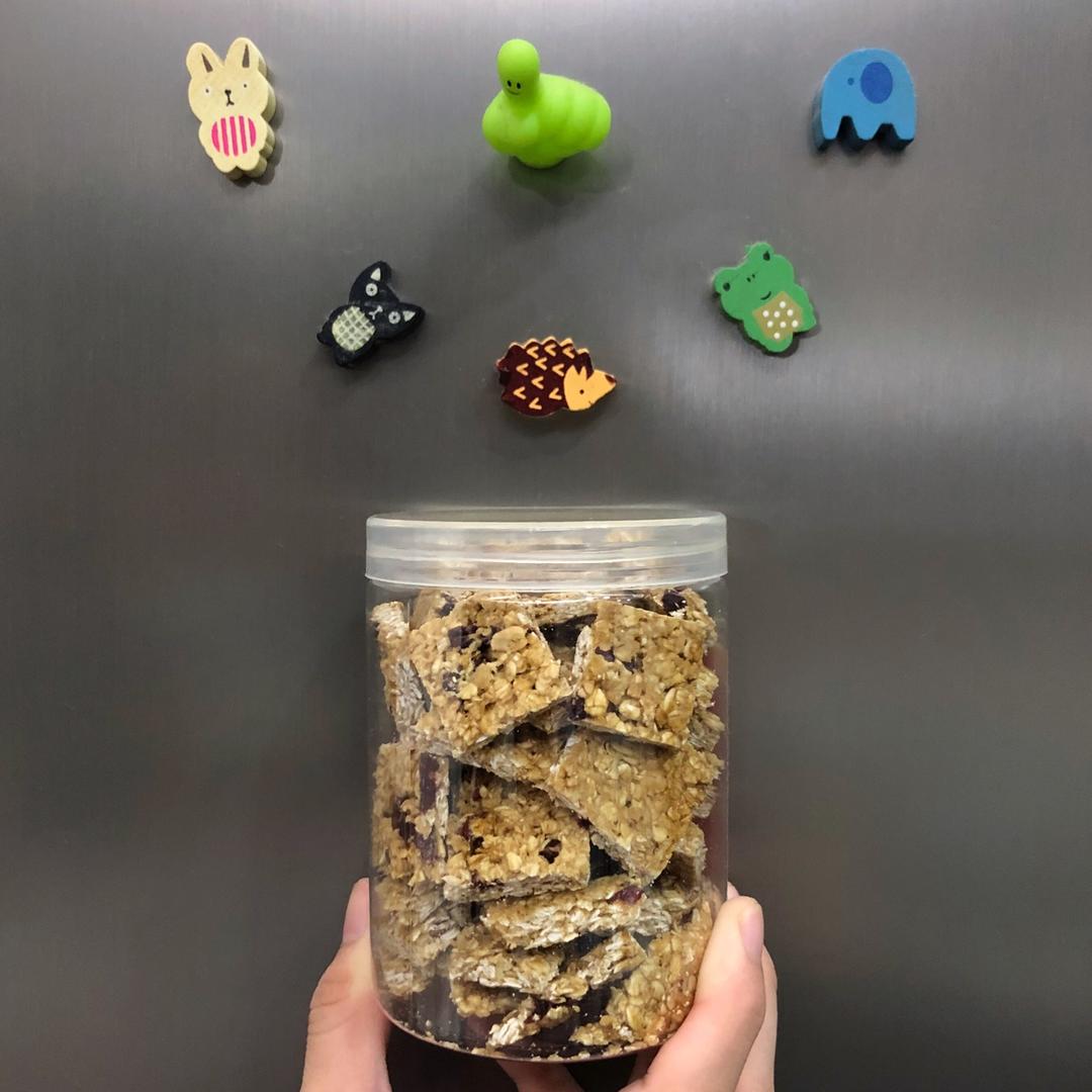 【健身厨男】微波炉燕麦饼干