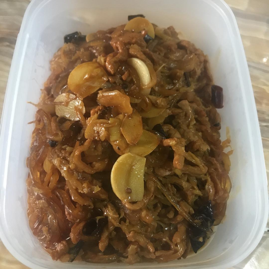 酸菜炒粉条