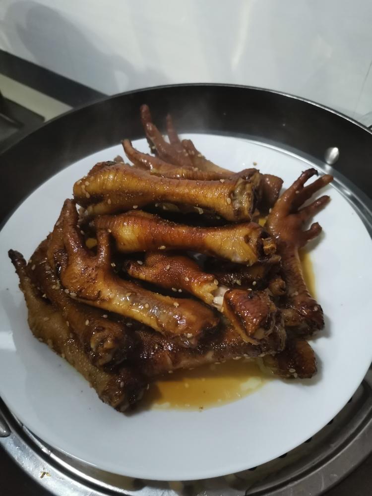 健康的味美鸡爪的做法