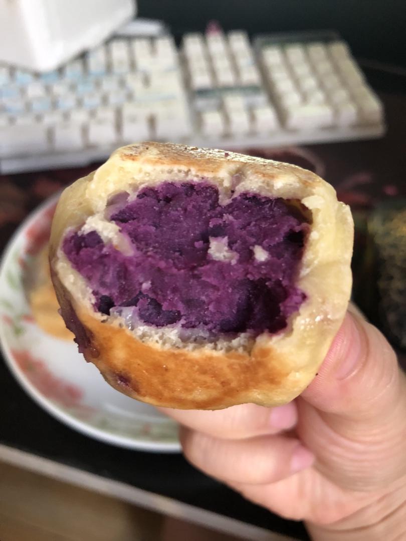 超简单紫薯仙豆糕（不加奶 不加黄油）