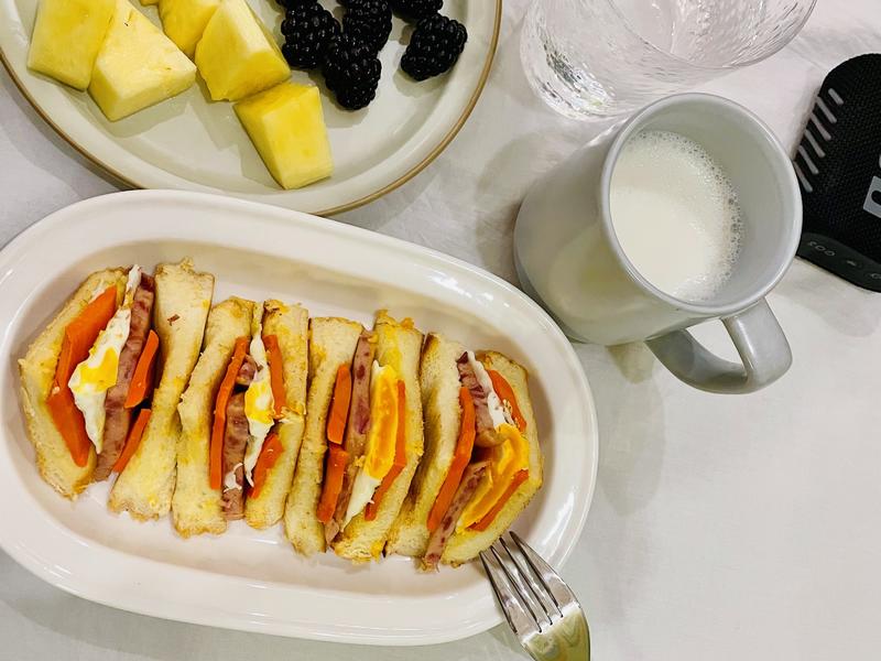 纯奶手撕吐司的做法 步骤1