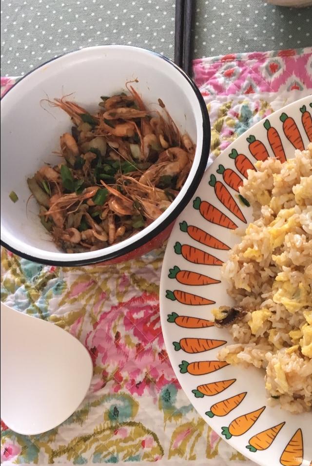 香葱爆小虾