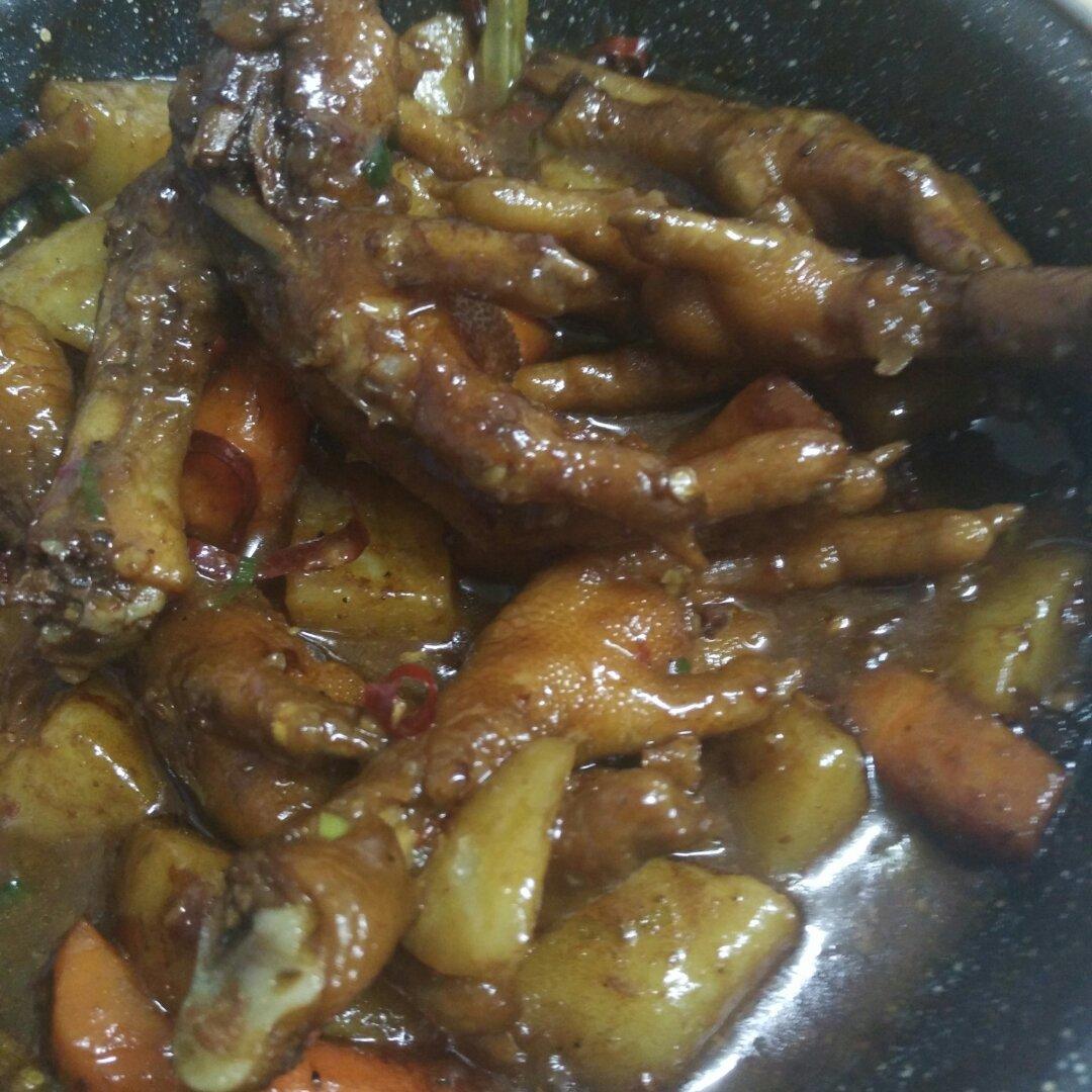 麻辣鸡脚