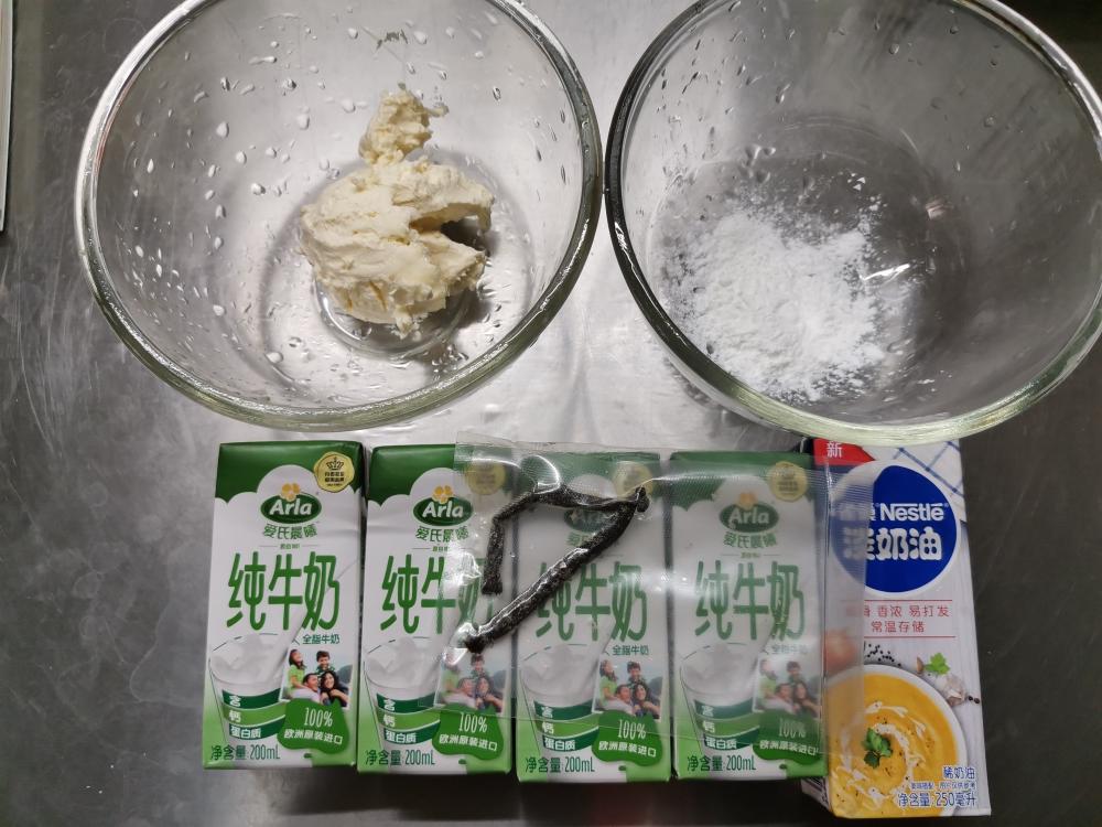 纯奶手撕吐司的做法 步骤1