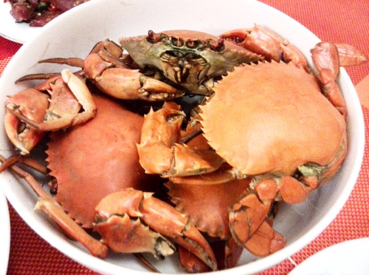 清蒸梭子蟹