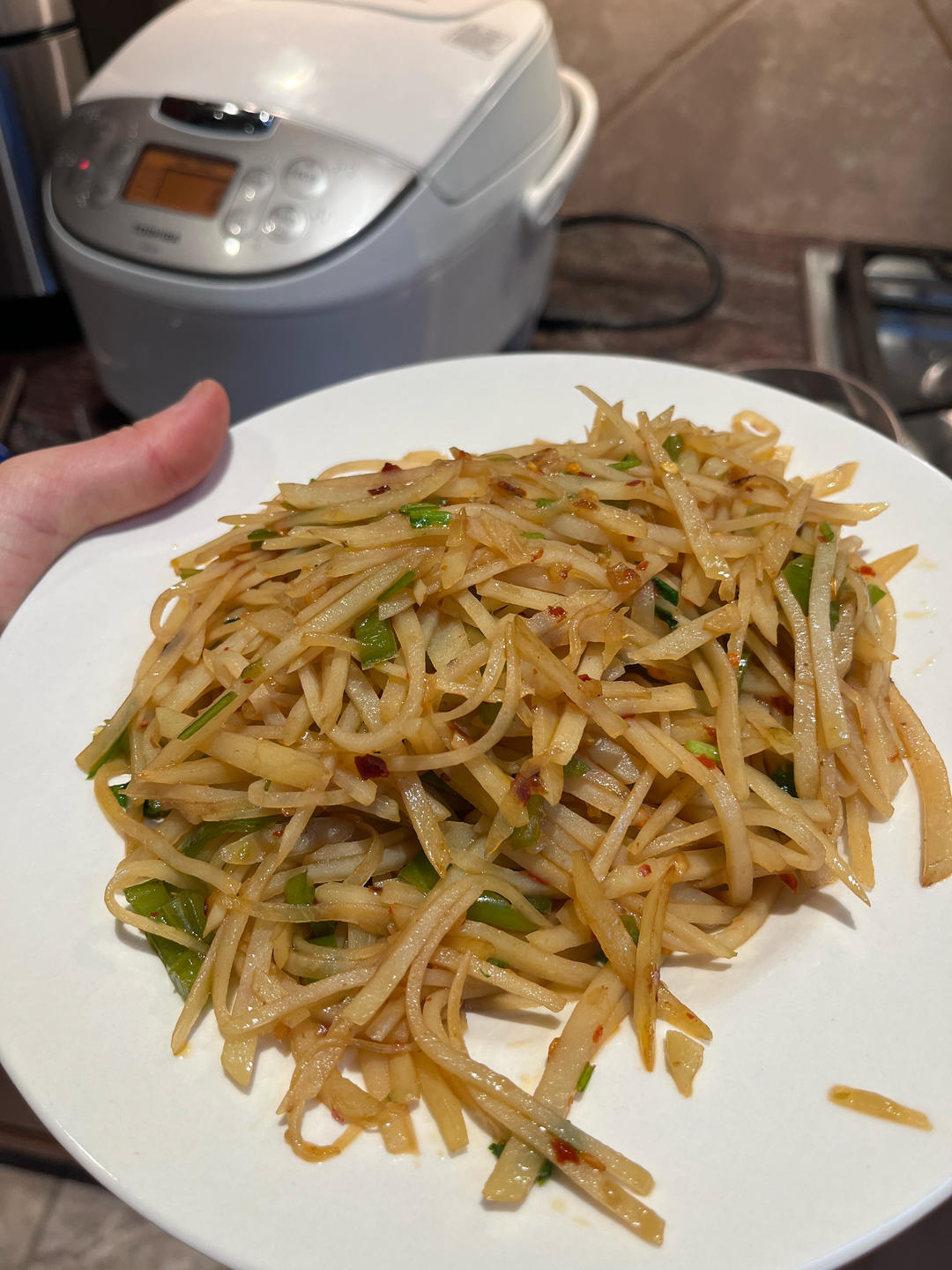 醋溜土豆丝