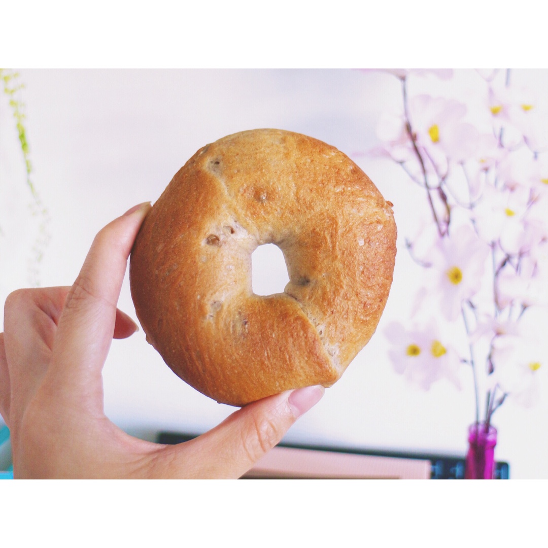 来吃圈圈吧！——全麦蔓越莓贝果