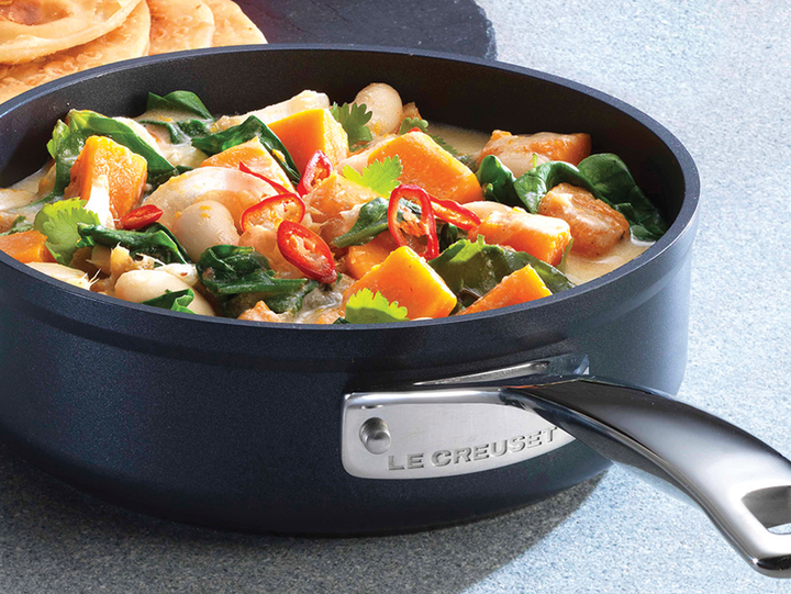 南瓜白豆菠菜咖喱 Butternut Squash, Butter Bean and Spinach Curry的做法