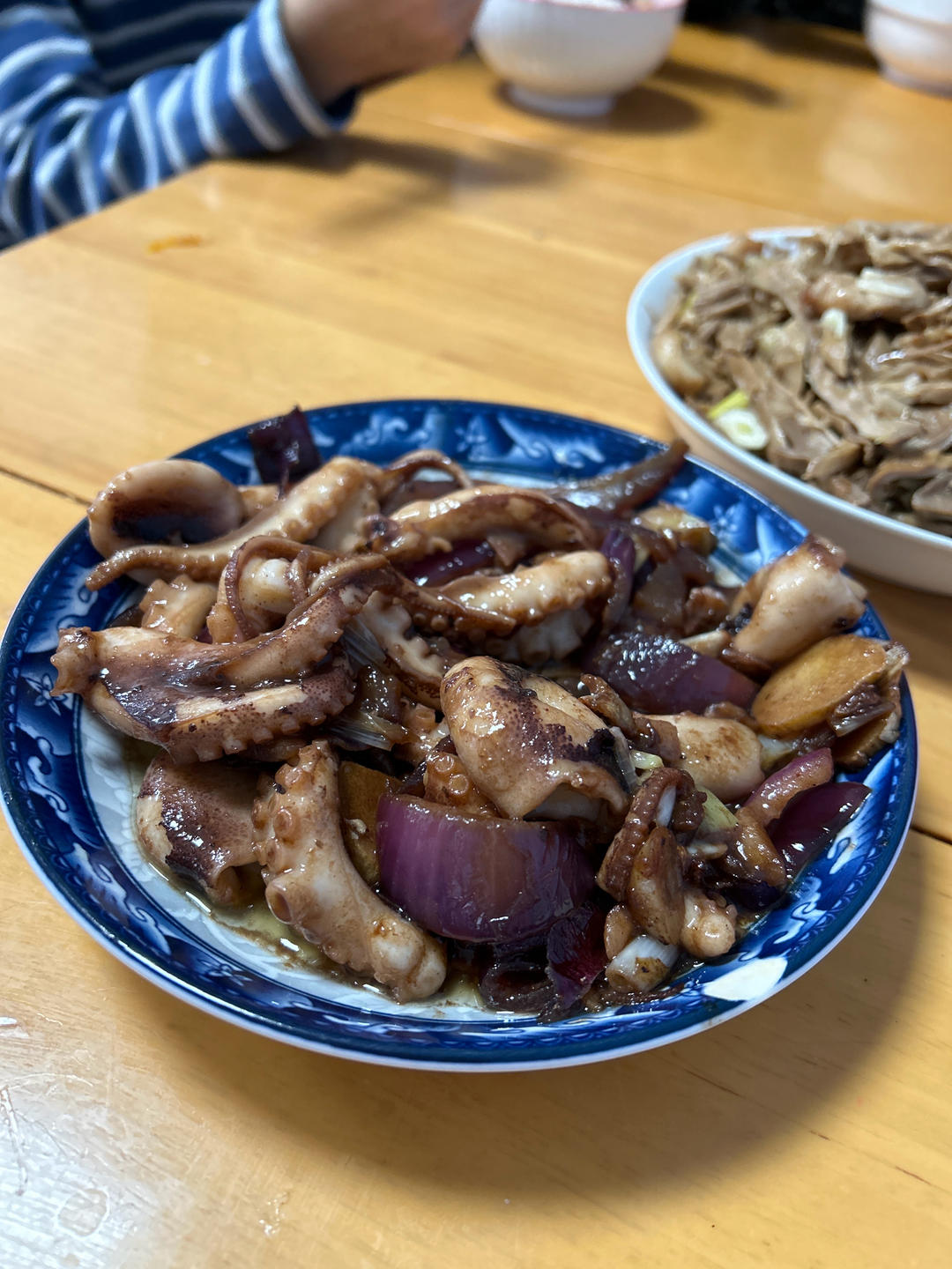 嫩出水的酱炒小章鱼🐙