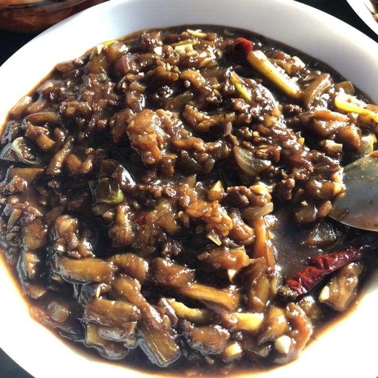 超级下饭不用过油的回锅茄子