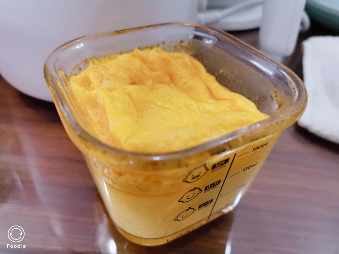 吃过最好吃的奶香南瓜布丁 宝宝辅食