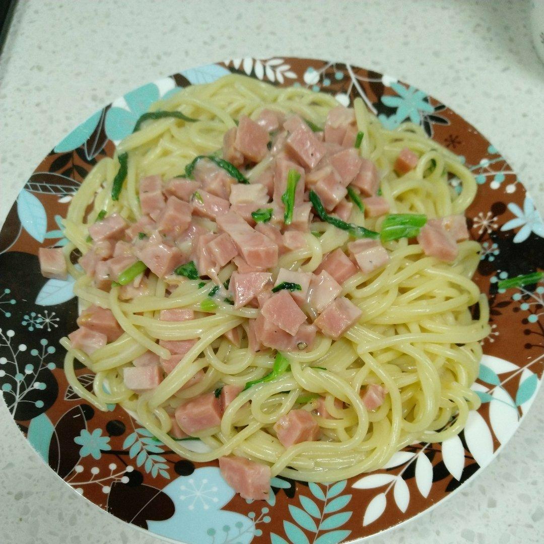 芝士培根意大利面