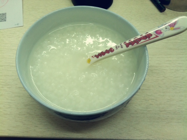 绵滑白粥