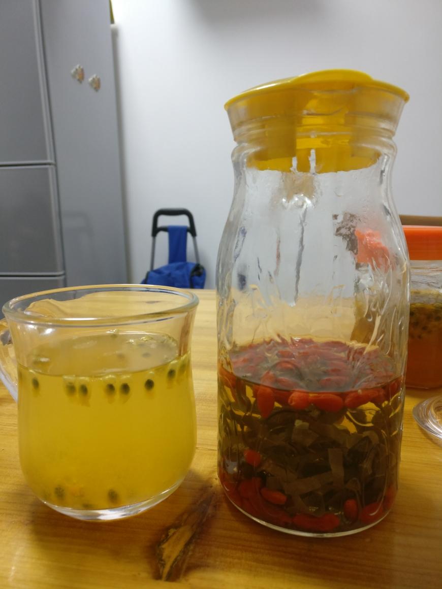 【社畜保命】枸杞荷叶百香果