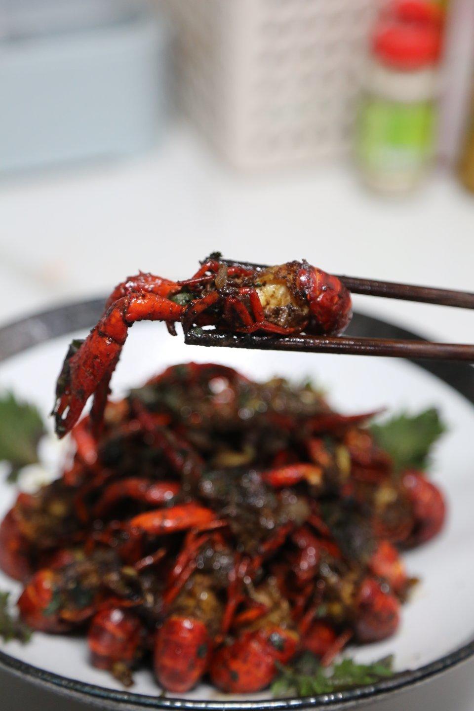 巧克力黑胡椒小龙虾