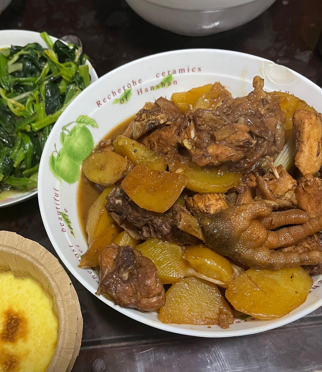 土豆炖鸡块