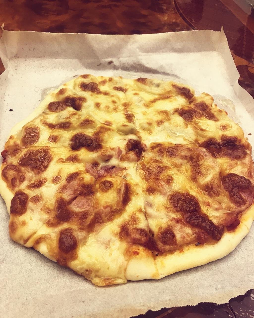 萨拉米薄底披萨 Salami Pizza