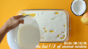 【会吃】芒果椰子冰淇淋的做法 步骤13