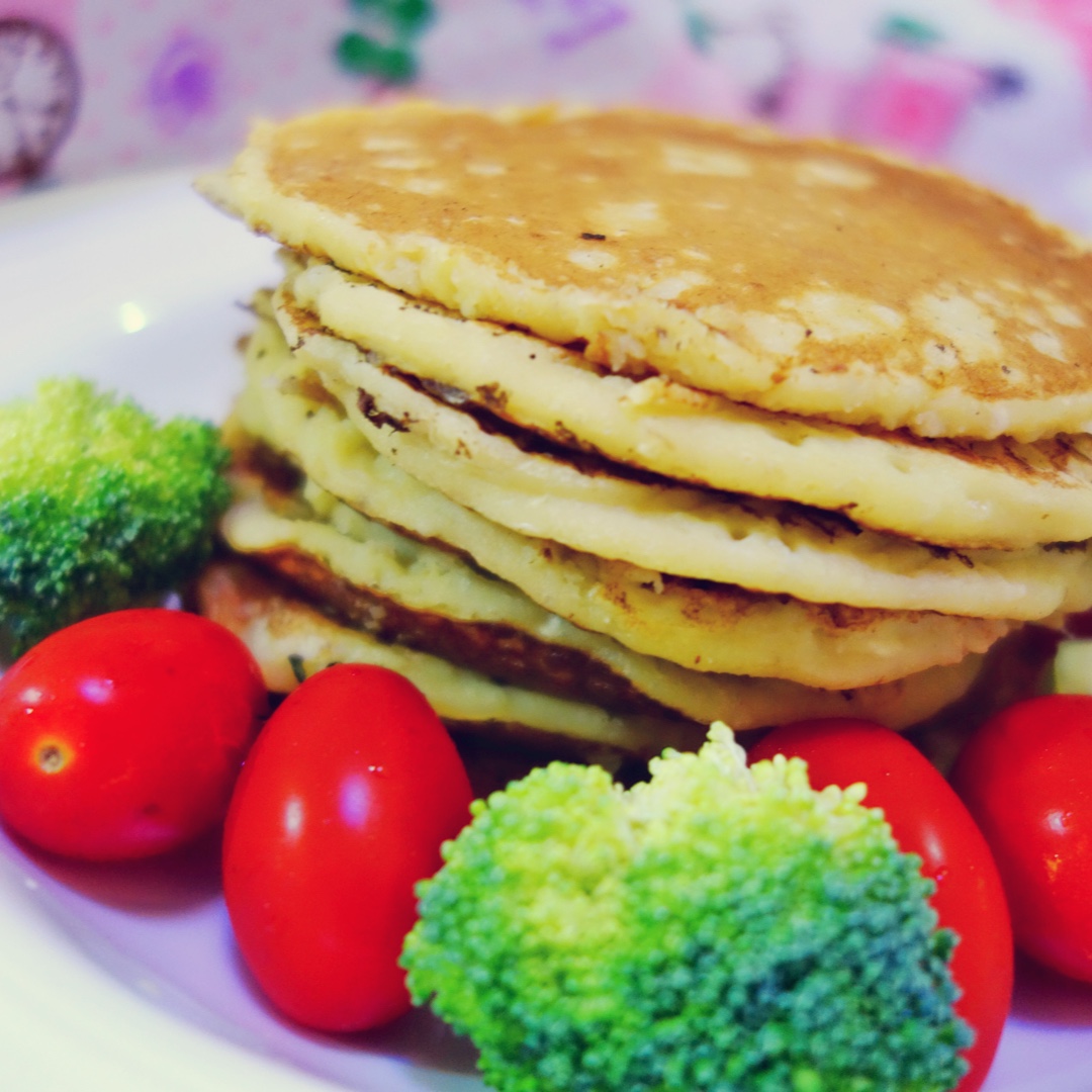 香蕉牛奶小煎饼