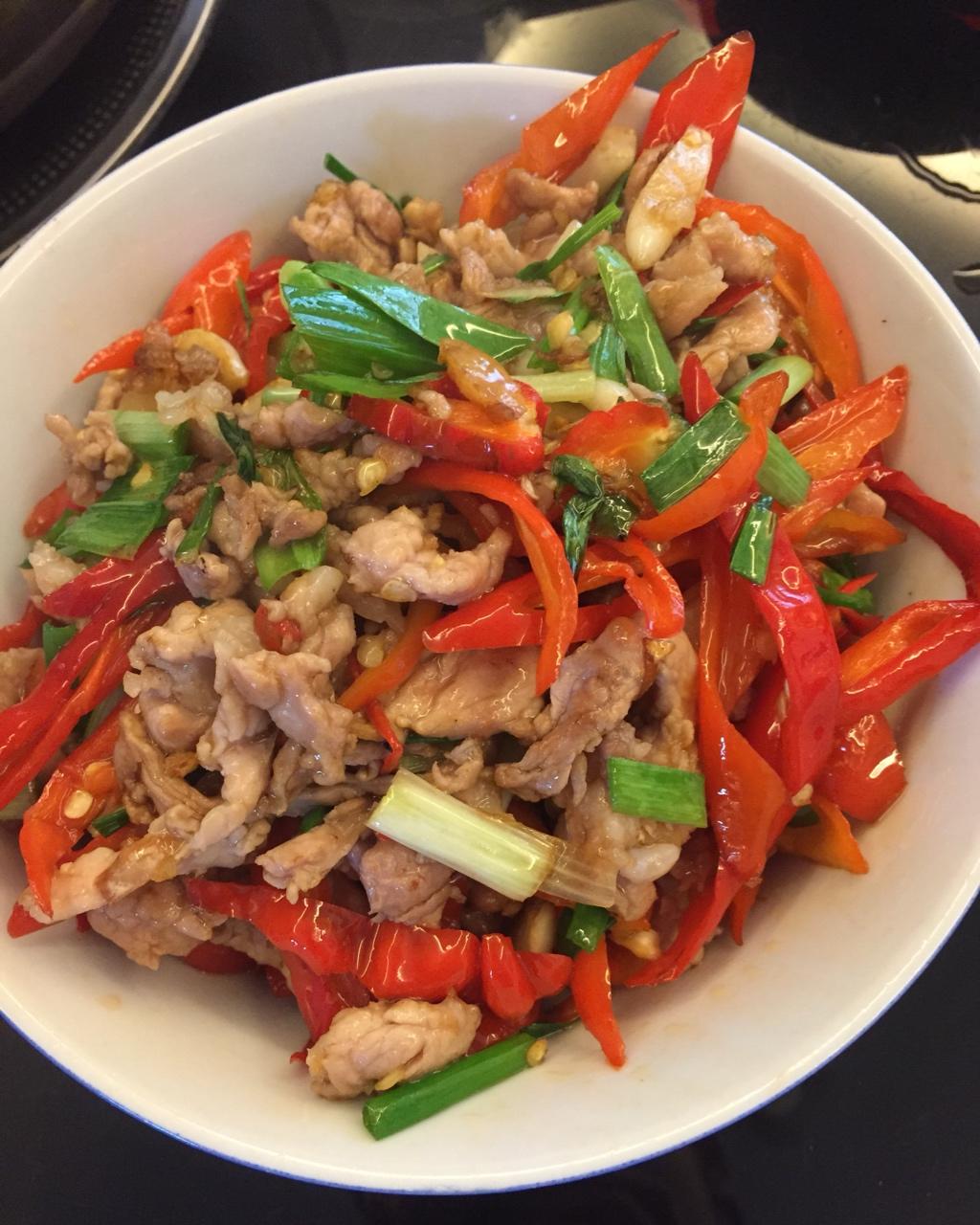 红椒肉丝