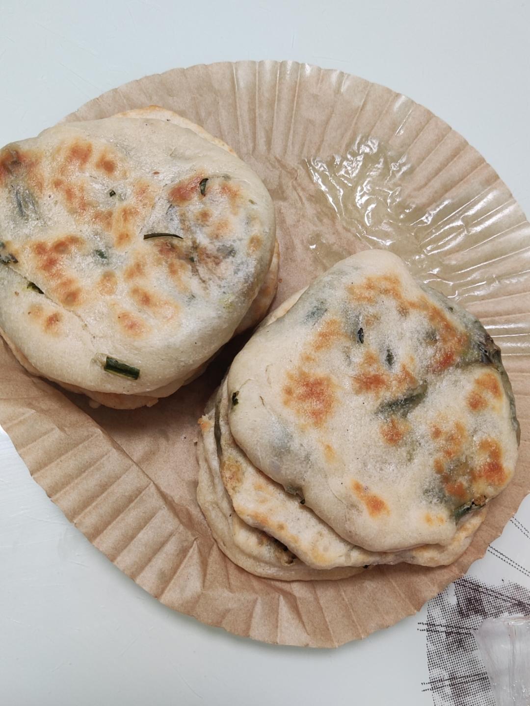 不用去早餐店的发面馅饼