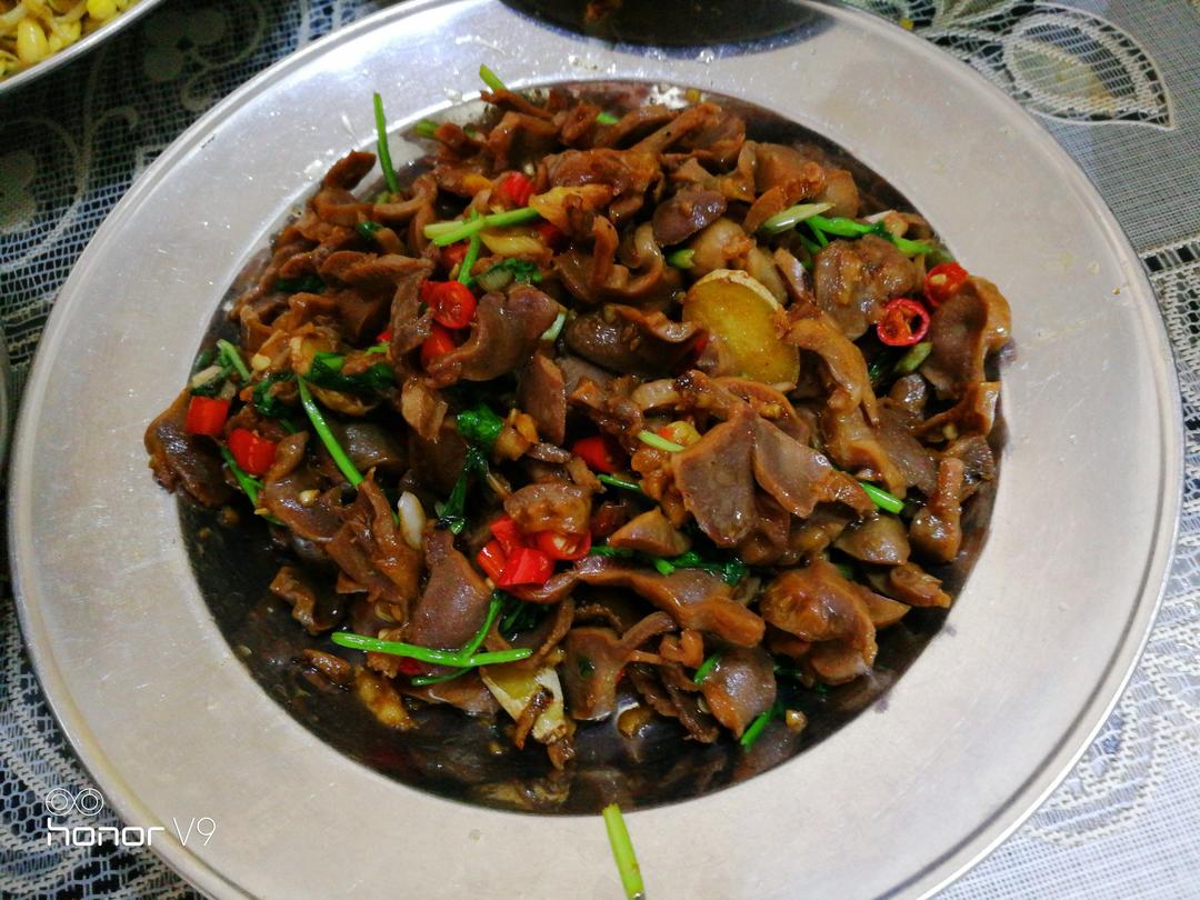 小米椒爆鸡胗