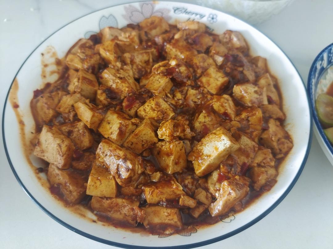 简单易学的下饭菜麻婆豆腐（素版）